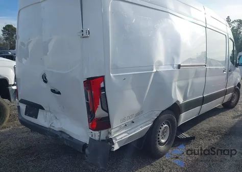 2022 Mercedes-Benz Sprinter 2500 High Roof I4 Diesel из США, поврежденный, VIN W1Y4DCHYXNT092964